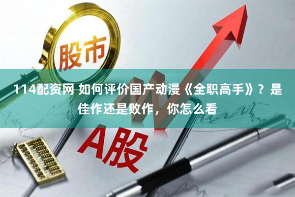 114配资网 如何评价国产动漫《全职高手》？是佳作还是败作，你怎么看